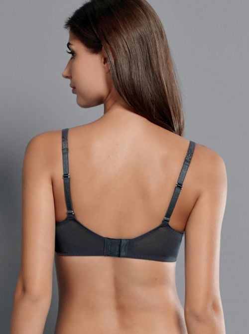 Fleur 5653 Reggiseno con ferretto, antracite