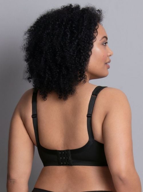 Twin 5493 Reggiseno microfibra senza ferretto, nero