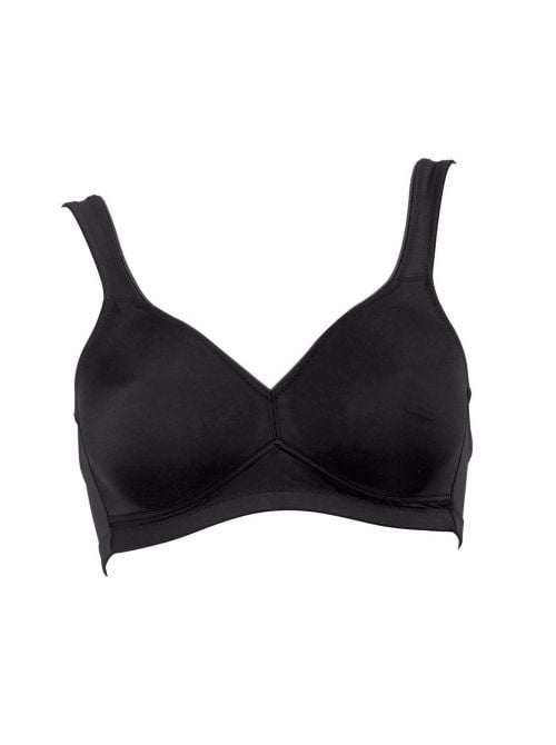 Twin 5493 Reggiseno microfibra senza ferretto, nero