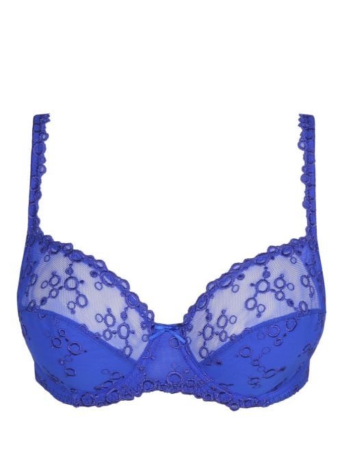 Nellie Reggiseno a balconcino con ferretto, blu elettrico