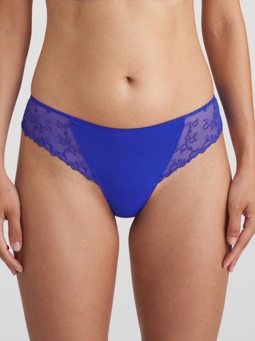 Nellie thong, electric blue