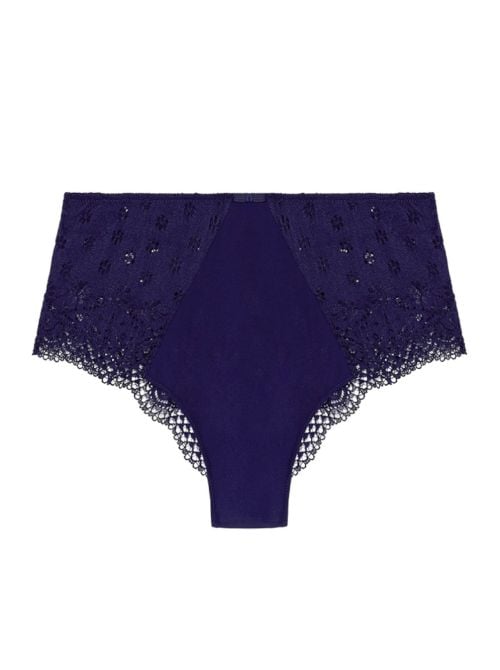 Aimee slip alto, blu