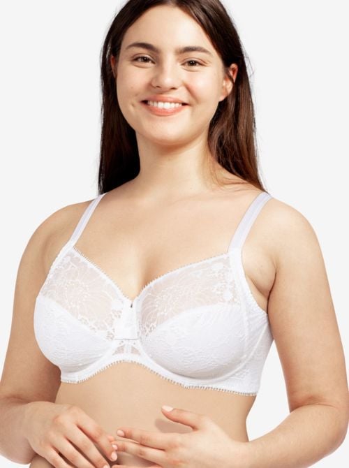 Day to Night  underwired bra, white