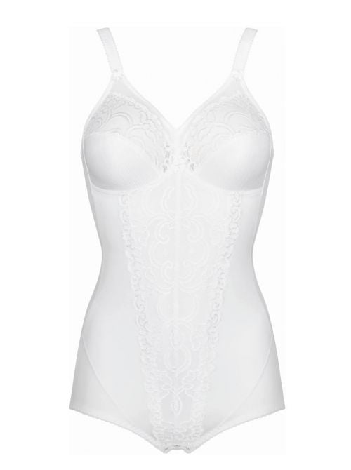 Romy Bs non-wired bodystocking, white TRIUMPH