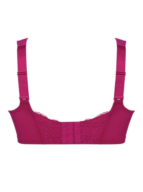 Orely reggiseno senza ferretto, cherry red