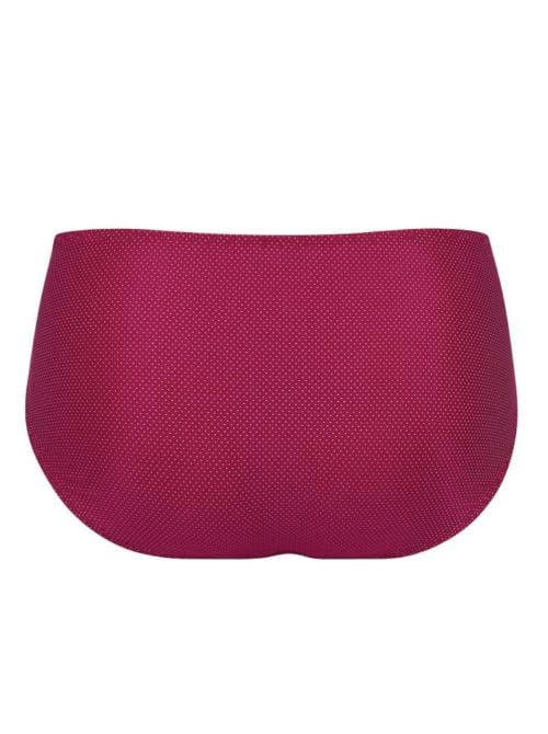 Orely slip a vita alta, cherry red