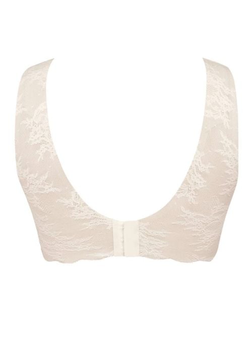 Essential Lace bralette con coppe imbottite, cristallo