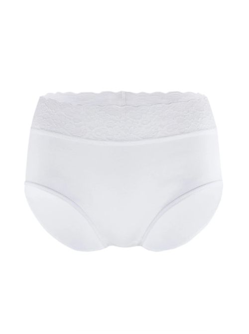 Lycraspitze 2 Slip fianco alto, bianco