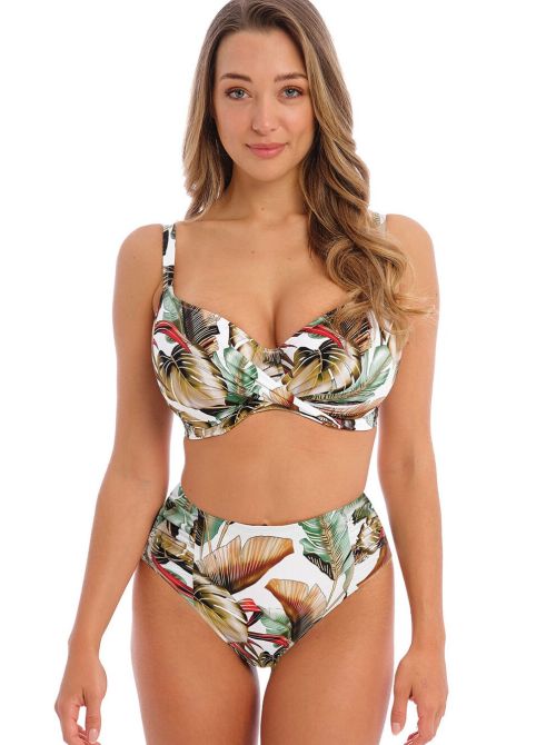 Kinabalu jungle high waist bikini briefs