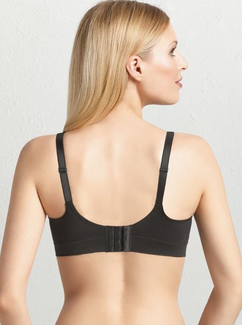 5097 Reggiseno per allattamento in seamless, nero