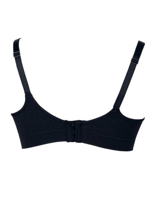 5097 Reggiseno per allattamento in seamless, nero