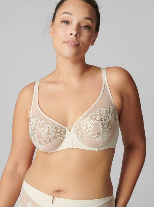 Saga bra with underwire, beige SIMONE PERELE