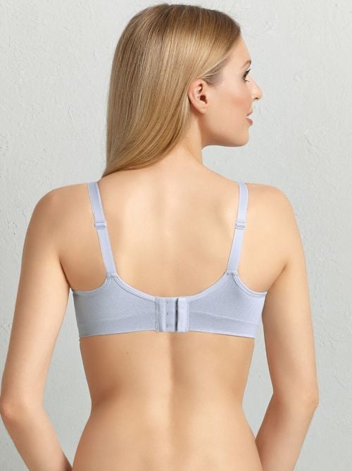 5097 Reggiseno per allattamento in seamless, grigio argento