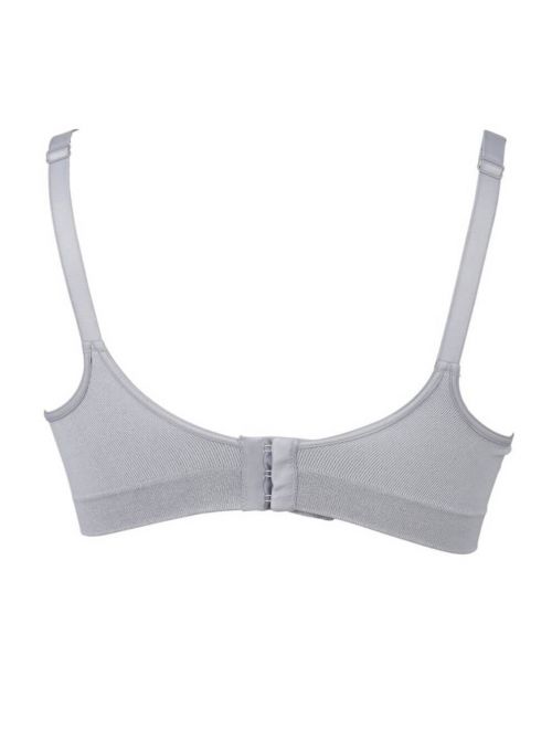 5097 Reggiseno per allattamento in seamless, grigio argento