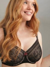 Fleur Reggiseno con ferretto, nero