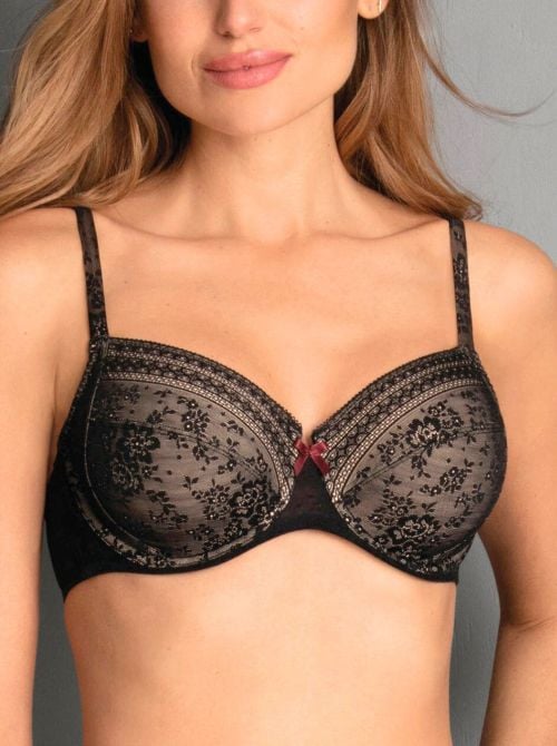 Fleur Reggiseno con ferretto, nero