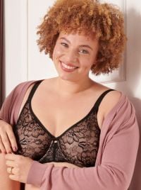 Amourette Charm W02 con ferretto, nero