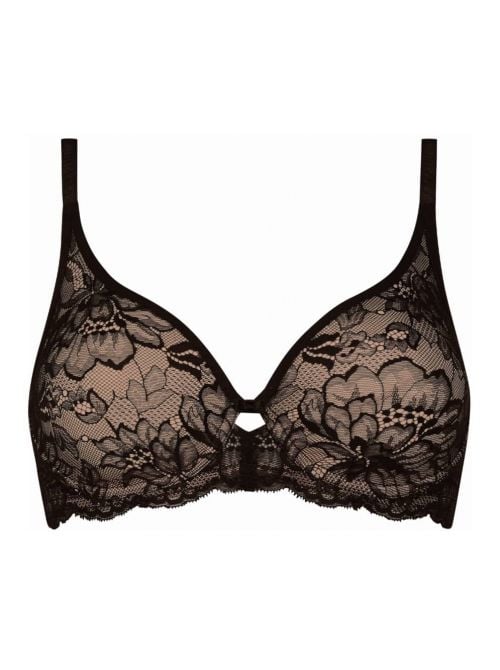 Amourette Charm W02 underwired bra, black