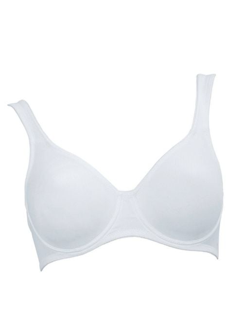 Twin 5490 Seamless Underwire Bra, white