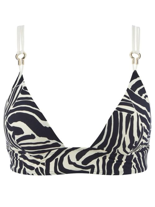 Savannah Mood reggiseno a triangolo per bikini, zebrato