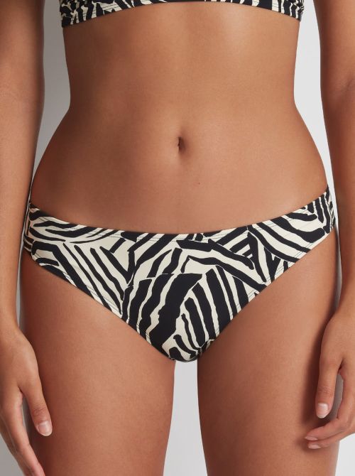 Savannah Mood bikini bottoms, zebra print AUBADE BEACHWEAR