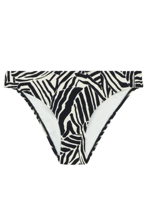 Savannah Mood bikini bottoms, zebra print