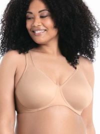 Twin 5490 Seamless Underwire Bra, desert