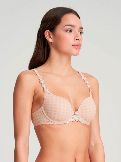 Avero Reggiseno imbottito a cuore, caffelatte