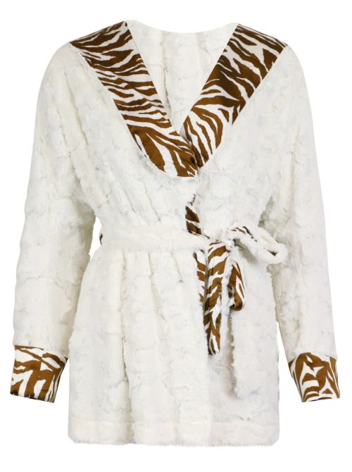 Shanon Silk lined fur coat