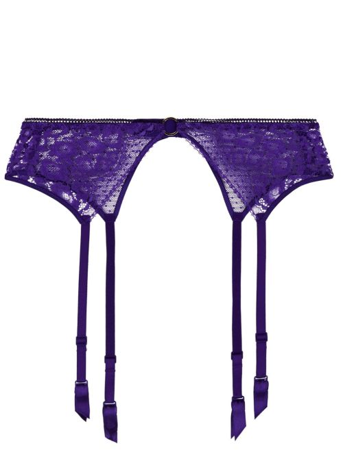 Illusion Fauve suspenders, violet