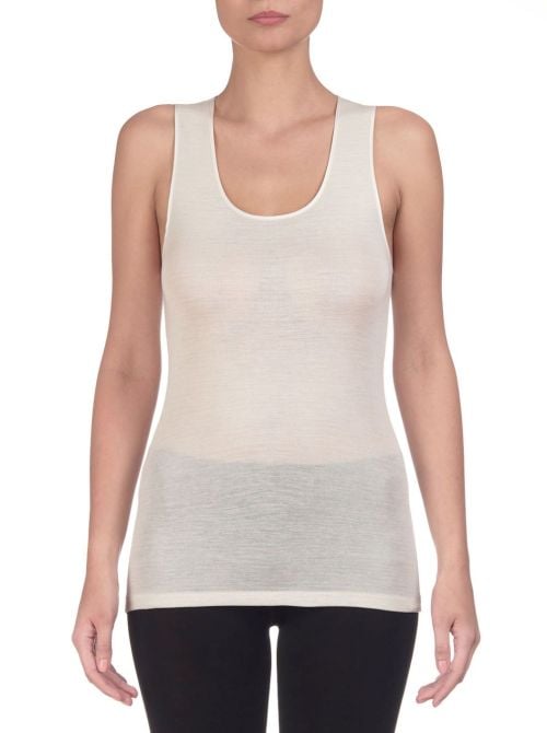 Women's tank top 100% Merino wool, champagne OSCALITO