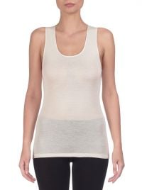 Canotta Donna 100% Lana Merino, champagne