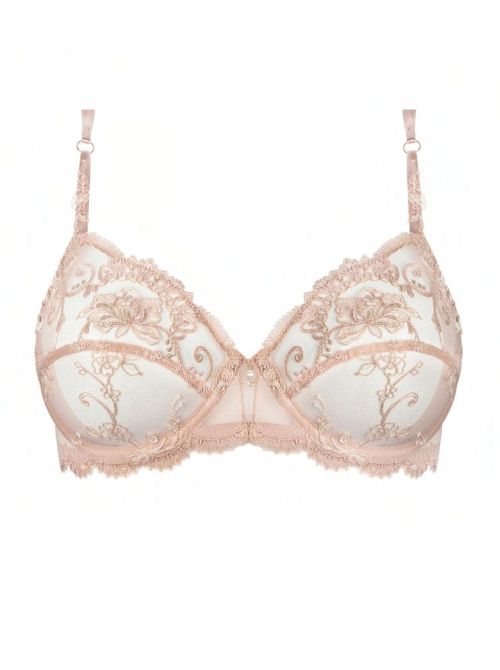 Deesse en Glam wired bra, nude LISE CHARMEL