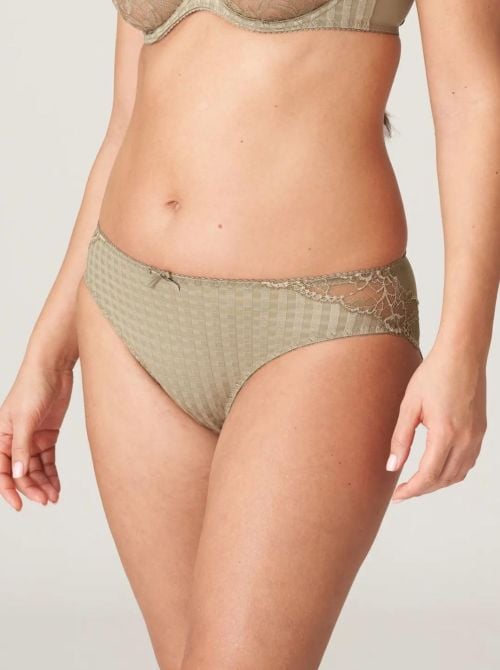 Madison brief, golden olive