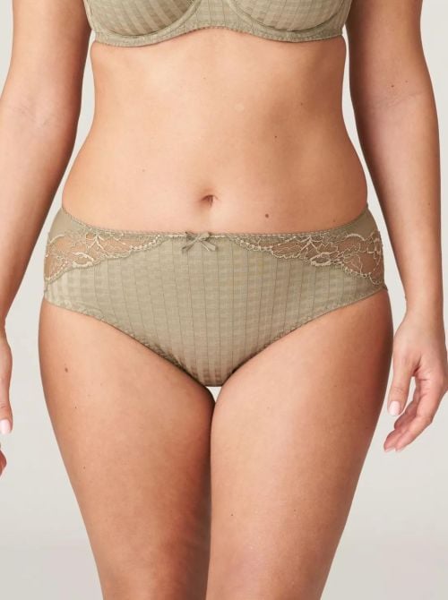 Madison High waisted briefs, golden olive