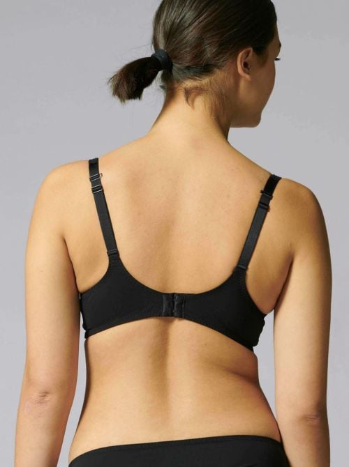 Reve underwire padded bra, black