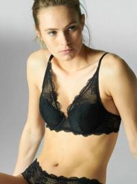 Reve triangle push-up, black