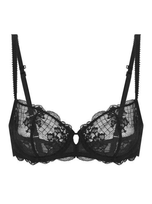 Reve reggiseno a balconcino, nero