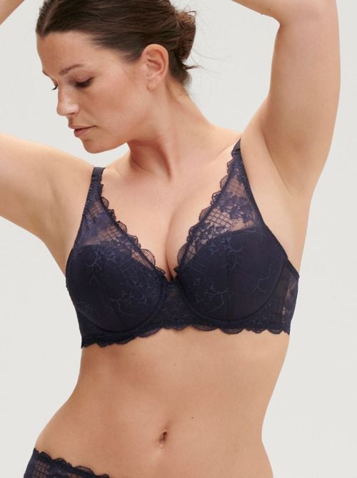 Reve push-up a triangolo, bleu cosmic