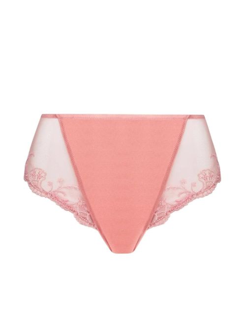 Splendeur Soie slip a vita alta, splendeur rose