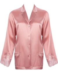 Splendeur Soie silk pyjamas jacket, splendeur rose