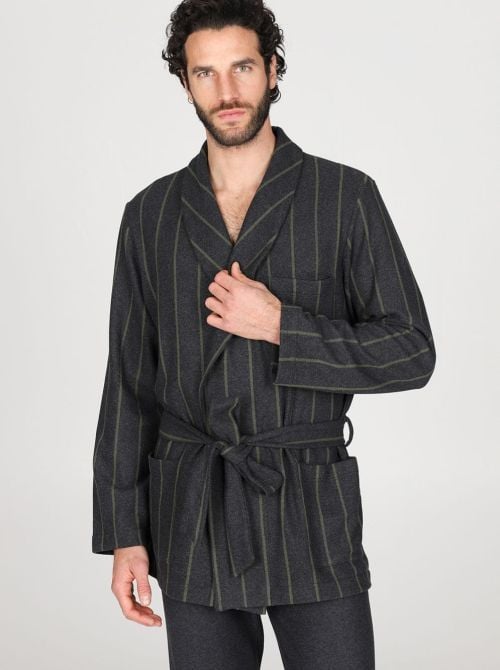 Alghero Smoking jacket in warm cotton JULIPET