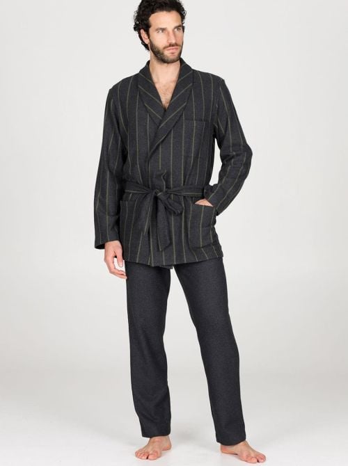 Alghero Smoking jacket in warm cotton JULIPET