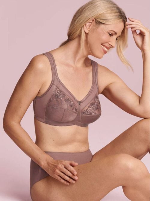 5349X Safina Wire-free Mastectomy Bra, berry