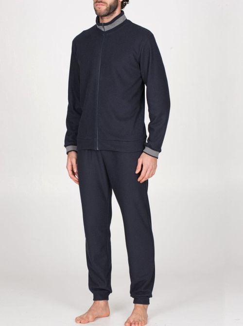 Alessandria Men's Jacquard Milano Knit Tracksuit