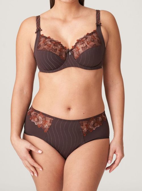 Deauville High waisted briefs, brown PRIMADONNA