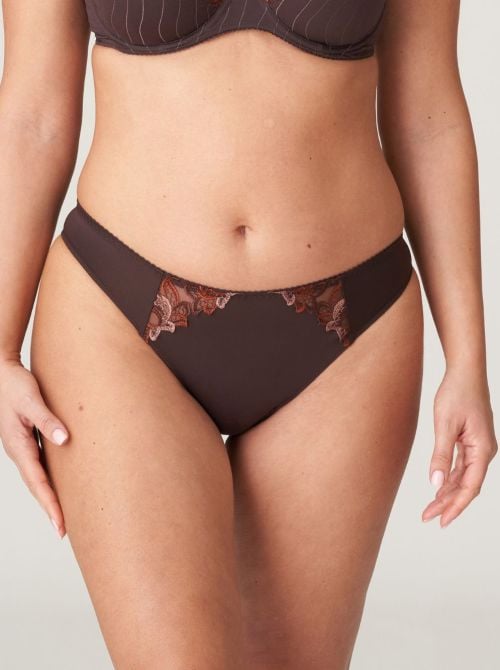 Deauville thong, brown PRIMADONNA