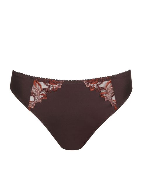 Deauville thong, brown