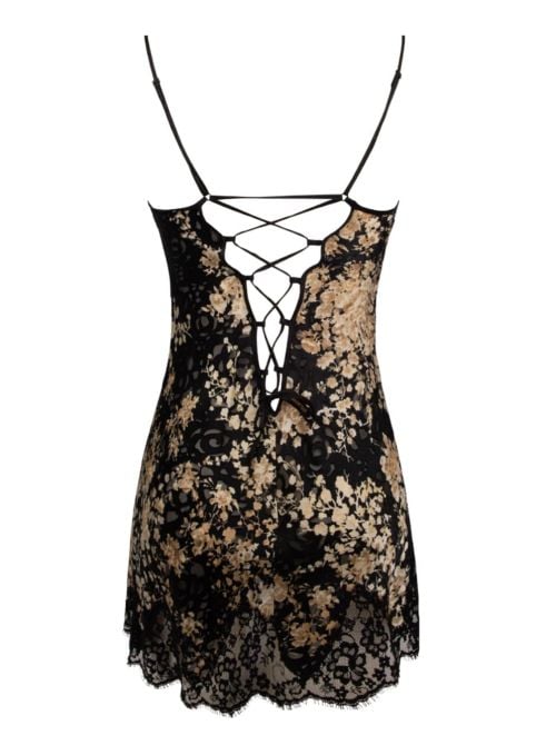 Deesse en Glam babydoll, gold glamour