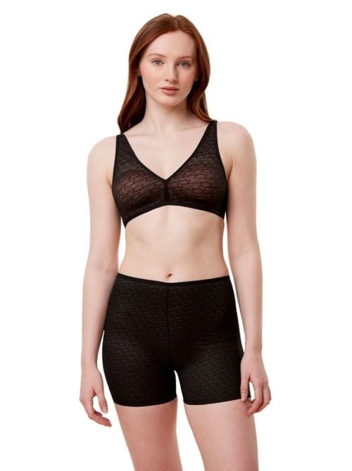 Signature Sheer Shorts, black